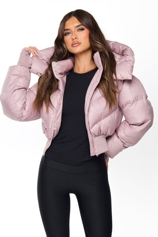 PUFFER COAT | PINK