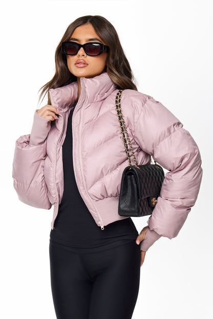 PUFFER COAT | PINK