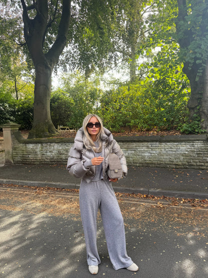 PUFFER COAT | GREY