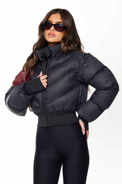 PUFFER COAT | BLACK