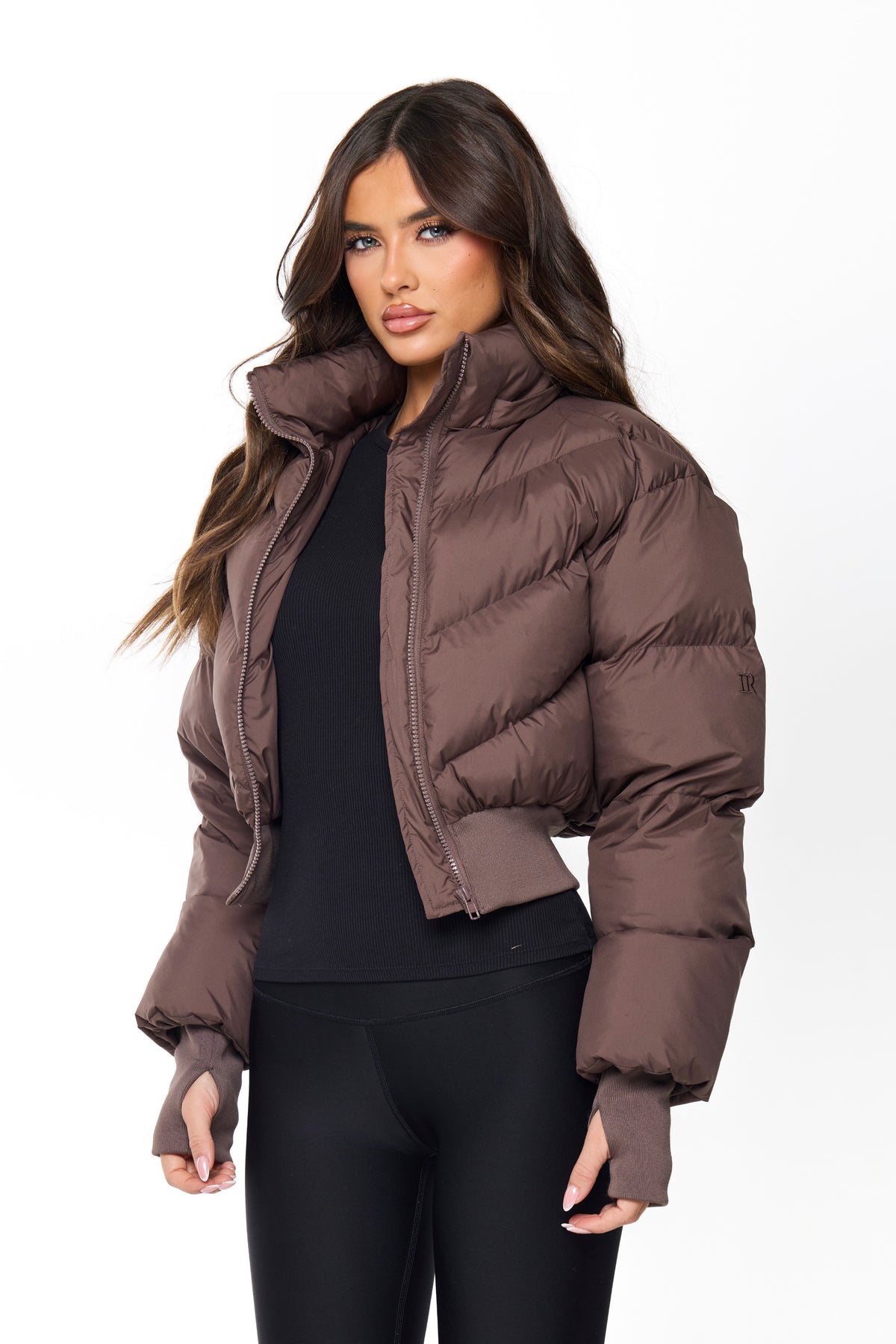 PUFFER COAT | MOCHA BROWN