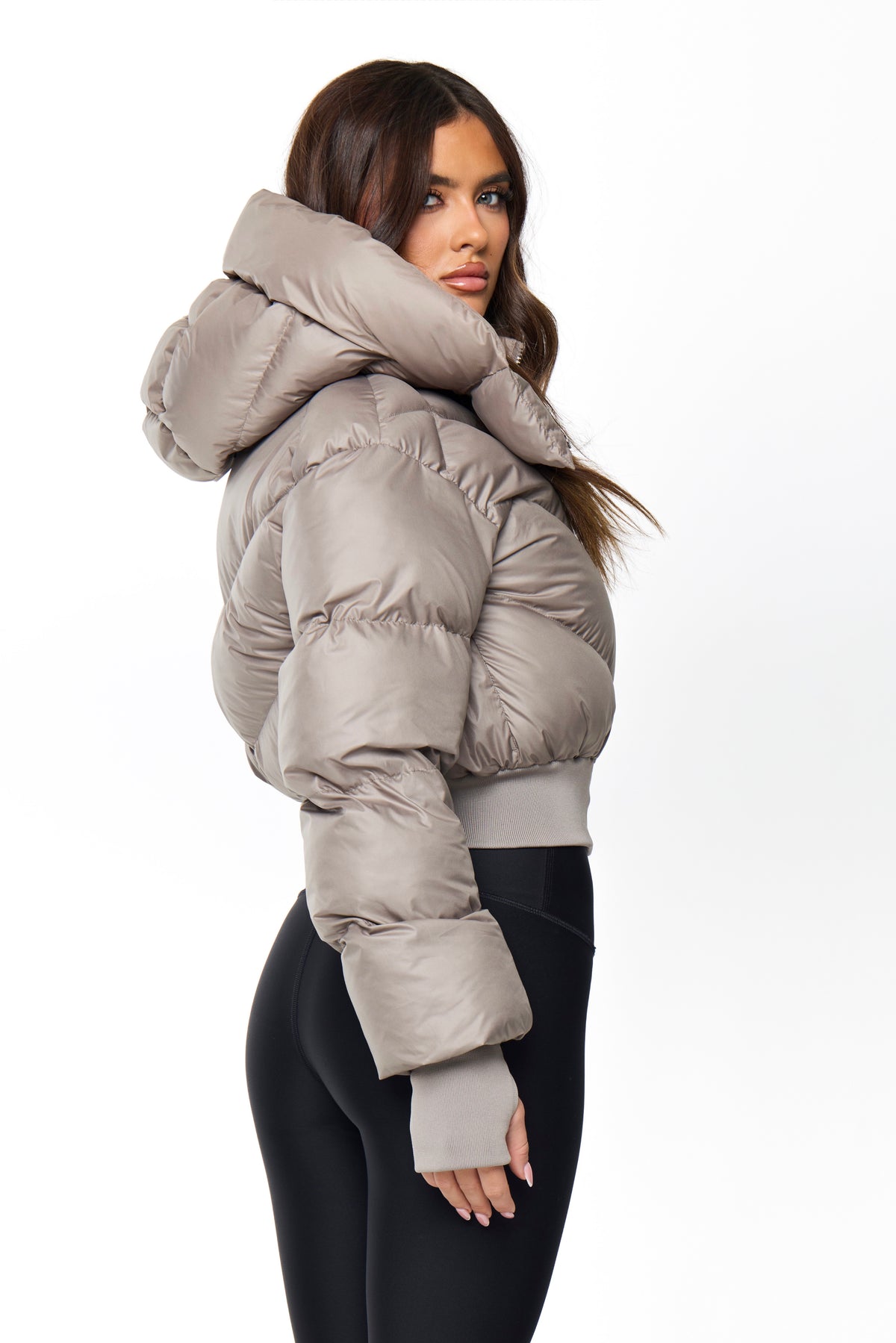 PUFFER COAT | GREY